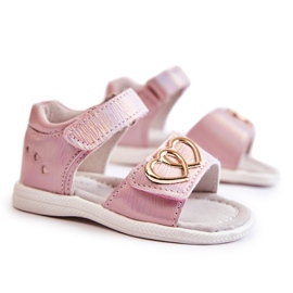 PE1 Børnesandaler med velcro Pink Catia ['lyserød'] lyserød