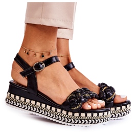 PS1 Damesandaler Sort Chaves