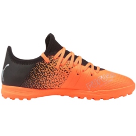 Fodboldstøvler Puma Future Z 4.3 Tt Jr 106780 01 orange appelsiner og røde