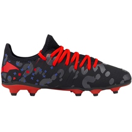 Puma Future Z 4.3 FG / AG Batman Jr 106953 01 fodboldstøvler sort sort