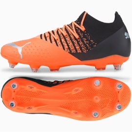Fodboldstøvler Puma Future Z 3.3 MxSG M 106760 01 orange appelsiner og røde
