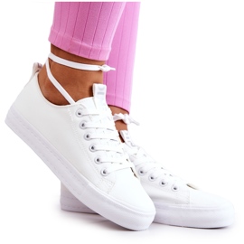 PS1 Sneakers i læder til kvinder Hvid Mikayla