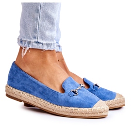S.Barski Klassiske blå Oresa Slip-On Espadriller til kvinder