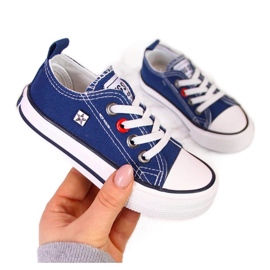 Big Star HH374091 low-top sneakers, marineblå