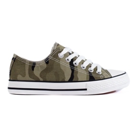 Klassiske sneakers til kvinder grøn