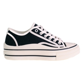 SHELOVET Sneakers på platformen sort
