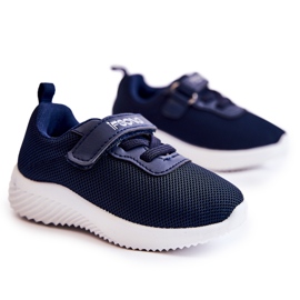 FR1 Børnesportssko med velcro blå Lexy