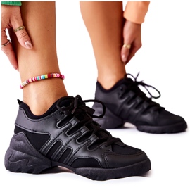 PG2 Dame sportssneakers Azella sorte sko