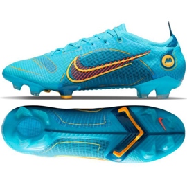 Nike Mercurial Vapor 14 Elite Fg M DJ2837 484-S fodboldsko blå blå