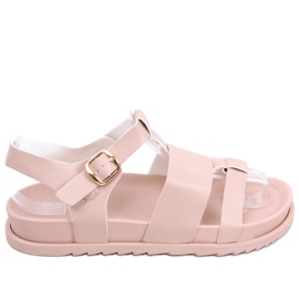 Patsy Nude damesandaler beige lyserød
