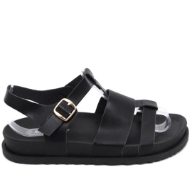 Patsy Black damesandaler sort