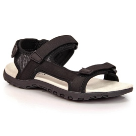 American Club sorte velcro sportssandaler