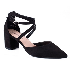 SHELOVET Moderigtige sorte pumps