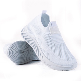 SHELOVET Slip-on sportssko hvid