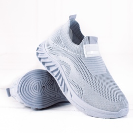SHELOVET Slip-on sportssko grå