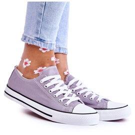 PJ1 Klassiske sneakers til kvinder bundet grå Be Mine