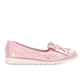 Lauretta lyserøde loafers