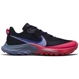 Nike Air Zoom Terra Kiger 7 W løbesko CW6066-004 sort blå lyserød