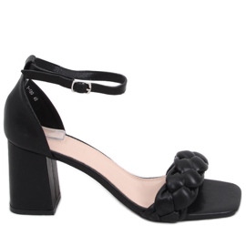 Højhælede sandaler fra Denise Black sort