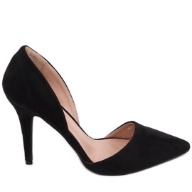 Pumps på en Carrie Black stilethæl sort