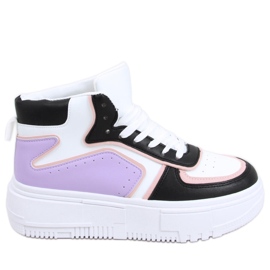 Storm SORT / LILLA high-top sneakers flerfarvet