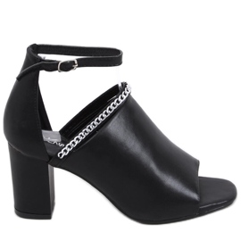 Mary Black højhælede sandaler sort
