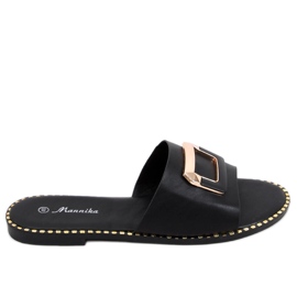 Linn Sorte damesandaler