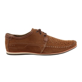 KOMODO Herresko mokasiner 875 sommer kamel brun
