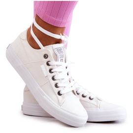 Damesneakers Big Star JJ274095 Hvide sneakers