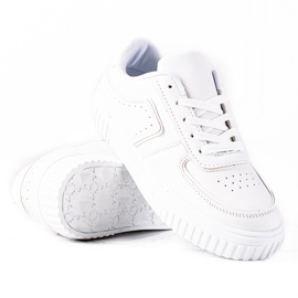 SHELOVET Hvide sneakers