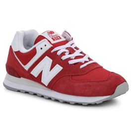 New Balance M ML574PI2 hvid rød