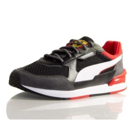 Puma Ferrari Low Racer M 307043 01 hvid sort grå