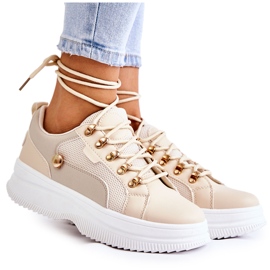 PG1 Sportssko til kvinder Beige Salmira