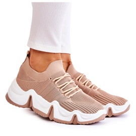 PG1 Beige Dayen Slip-On Sneakers til kvinder