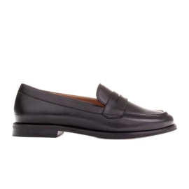Marco Shoes Læder loafers 2231P-001-1 sort