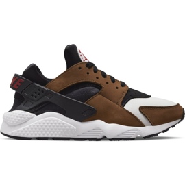 Nike Air Huarache Le M DH8143-001 sko hvid brun sort