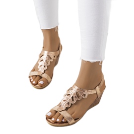 Golden Parel kile sandaler gylden