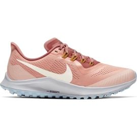 Nike Air Zoom Pegasus 36 Trail W AR5676-601 sko hvid flerfarvet lyserød