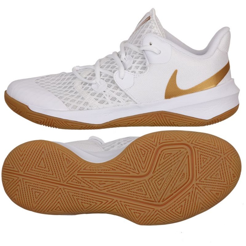 Nike Zoom Hyperspeed Court DJ4476-170 volleyballsko hvid hvid