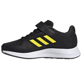 Adidas Runfalcon 2.0 El Jr HR1394 sko sort