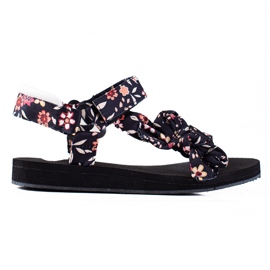 SHELOVET Sandaler i blomster sort
