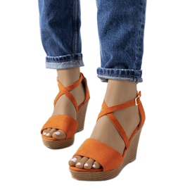 Orange kilesandaler fra Kerry