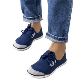Mesinge marineblå sneakers til kvinder