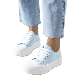 Louisal blå sneakers