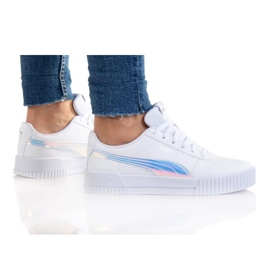 Puma Carina Holo Jr 383741 01 hvid