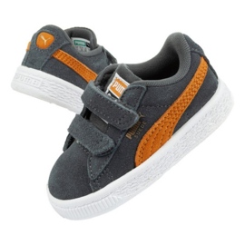 Puma Suede Jr 365077 17 sko grå