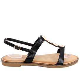 Cosme Black damesandaler sort