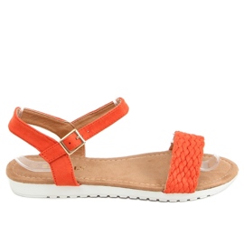Riggs Brique damesandaler orange