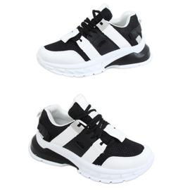 Riley Black damesneakers hvid sort