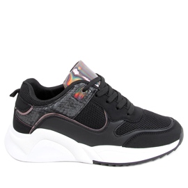 Cairo sorte sneakers grå